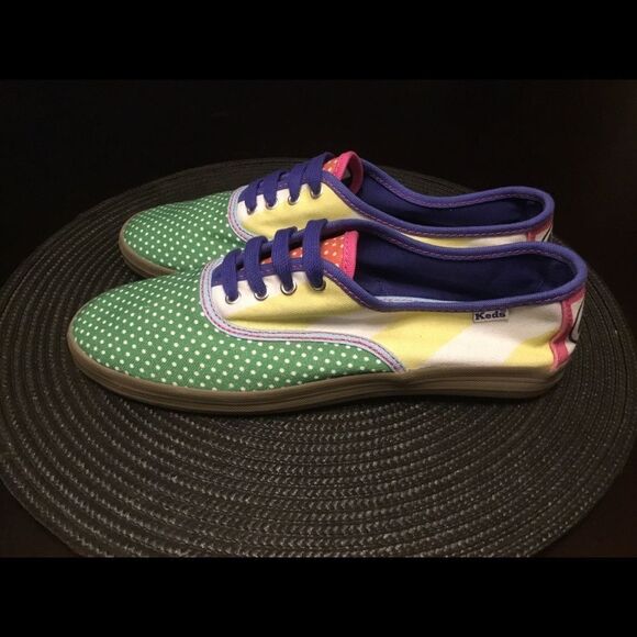 Keds Champion CVO Custom Lace up Sneakers Size 5 - Picture 1 of 7